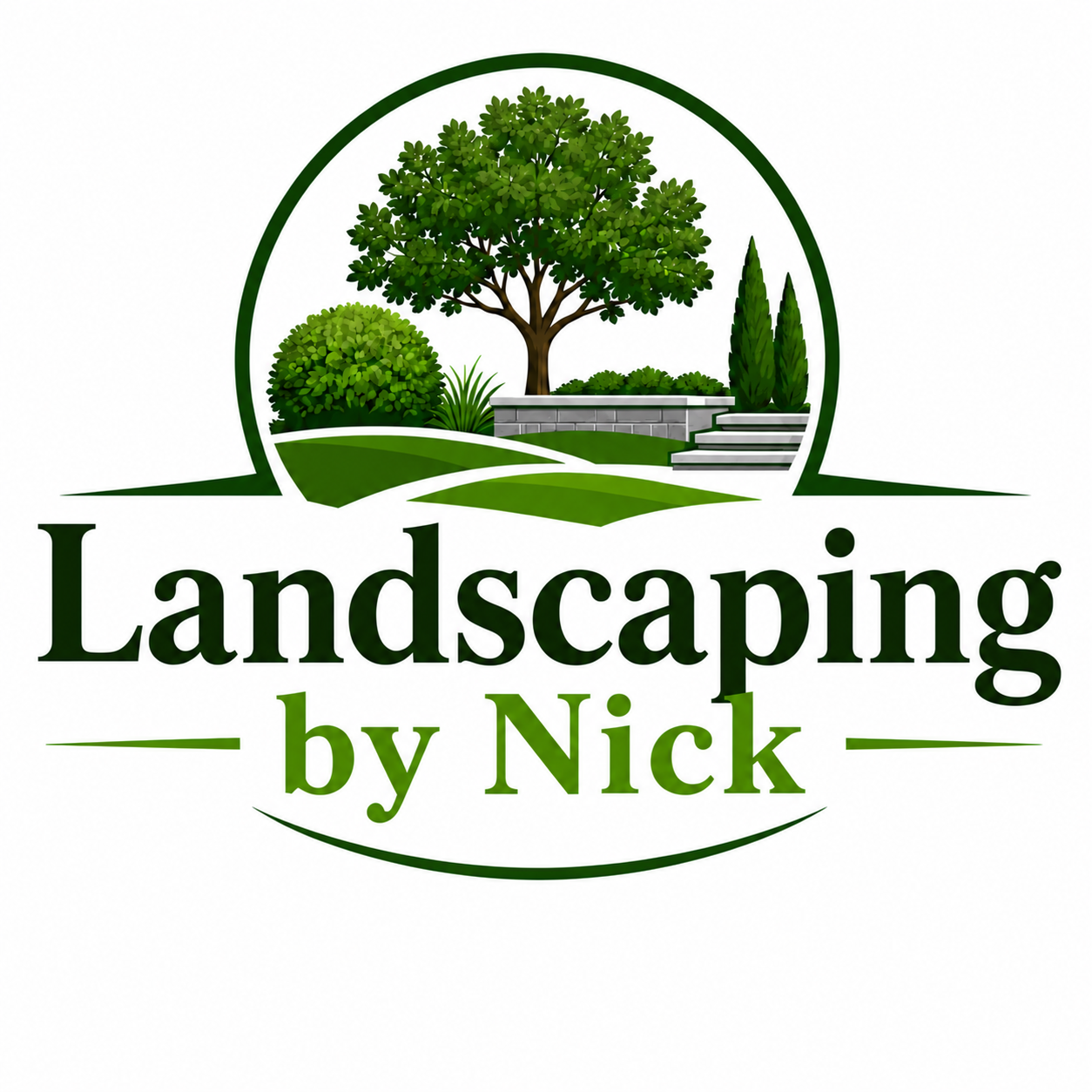 Landscaping by Nick logo